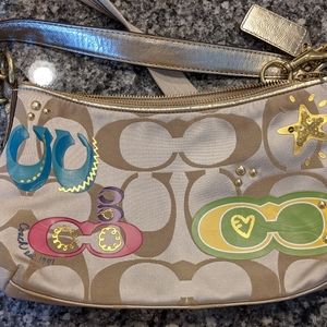 Coach khaki crossbody